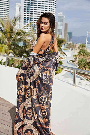 High Cut Swimsuit & Kimono - StyleLure
