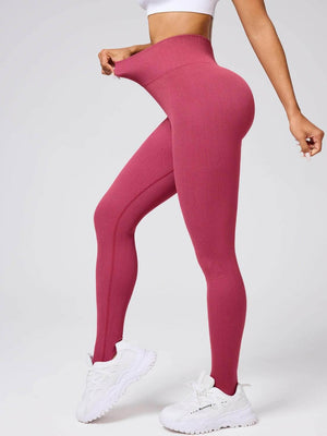 High Waist Stirrup Active Leggings - StyleLure