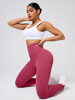 High Waist Stirrup Active Leggings - StyleLure