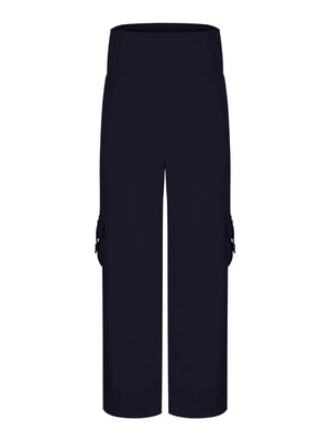 High - Waisted Yoga Pants with Pockets - StyleLure