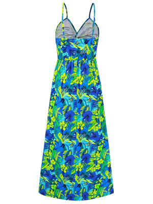 Twisted Printed V - Neck Cami Dress - StyleLure