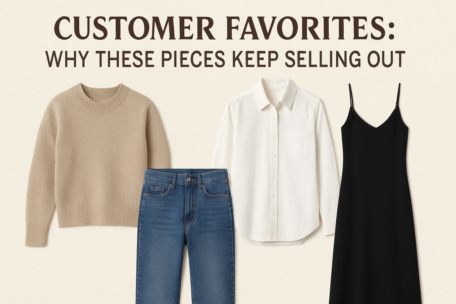 Customer Favorites: Why These Pieces Keep Selling Out