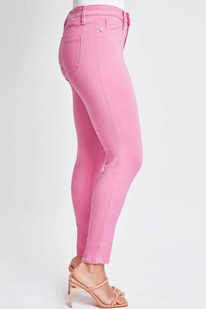 YMI Jeanswear Full Size Hyperstretch Mid-Rise Skinny Pants - StyleLure