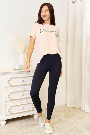 Simply Love MAMA Heart Graphic T-Shirt - StyleLure