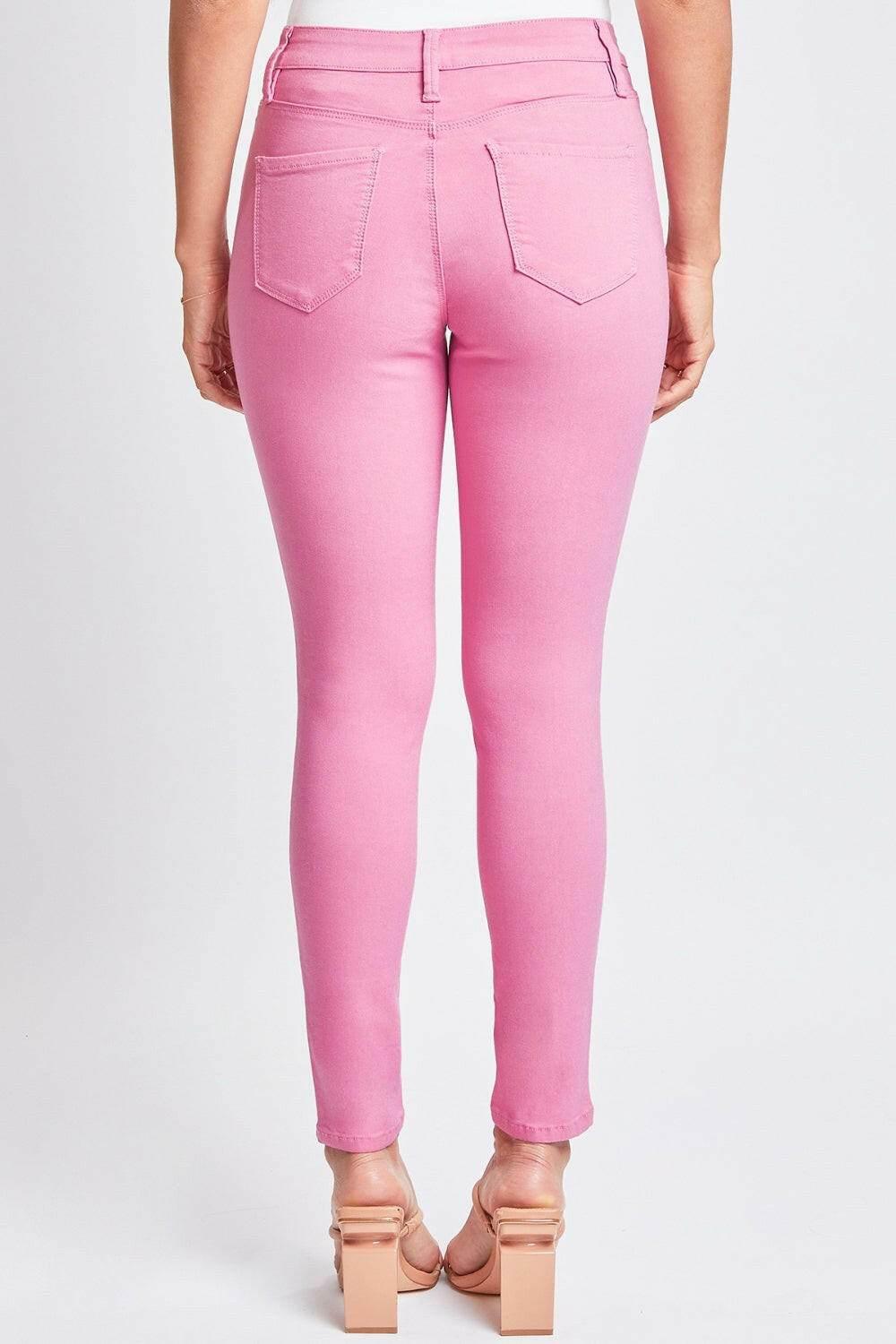 YMI Jeanswear Full Size Hyperstretch Mid-Rise Skinny Pants - StyleLure