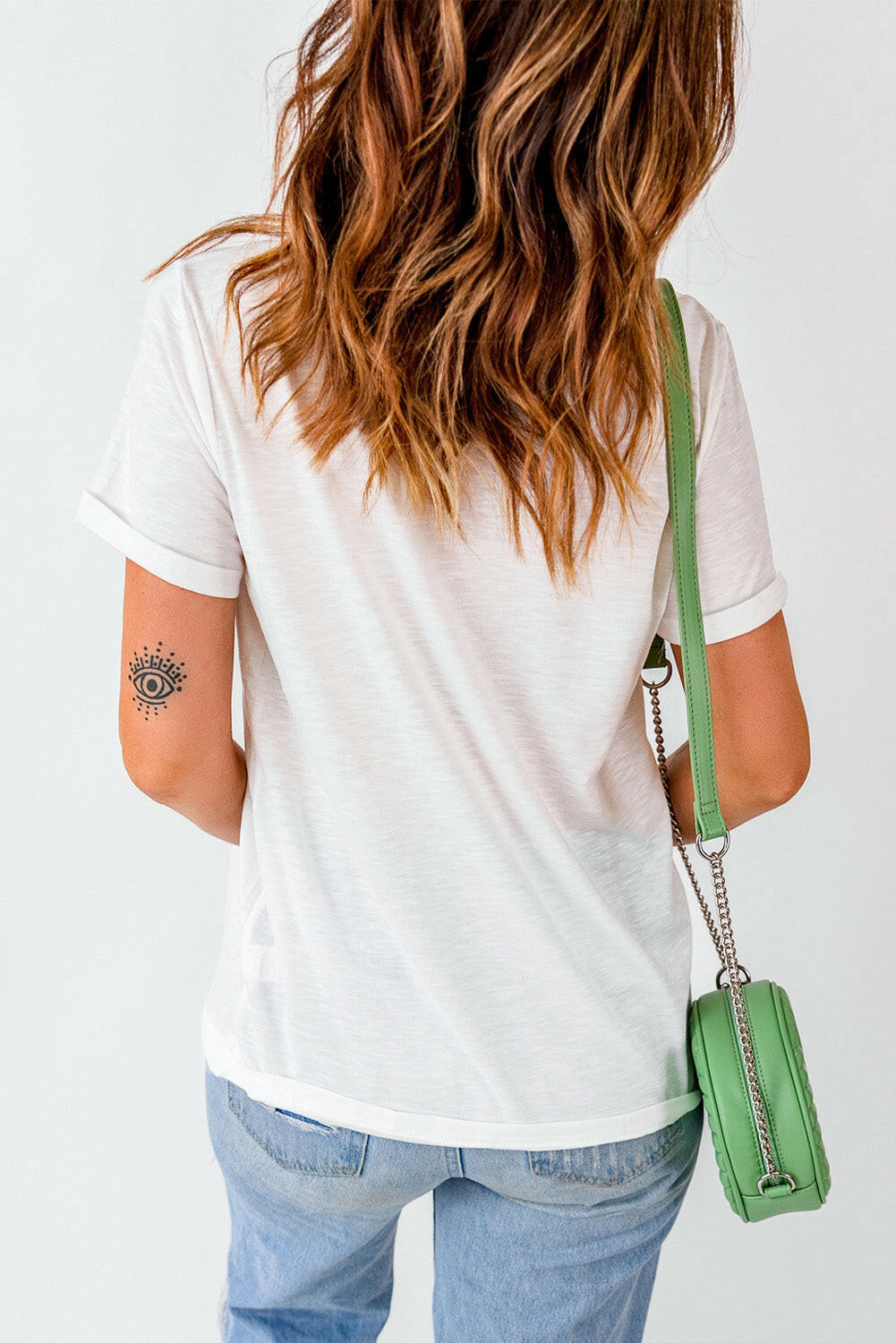 MAMA Round Neck Short Sleeve T-Shirt - StyleLure