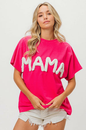 BiBi Round Neck Short Sleeve T-Shirt - StyleLure