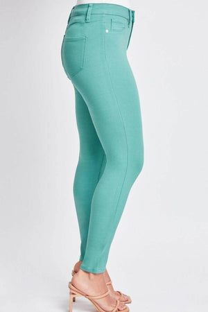 YMI Jeanswear Full Size Hyperstretch Mid-Rise Skinny Pants - StyleLure