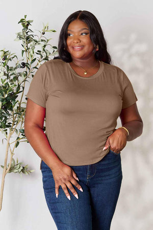 Basic Bae Full Size Round Neck Short Sleeve T-Shirt - StyleLure