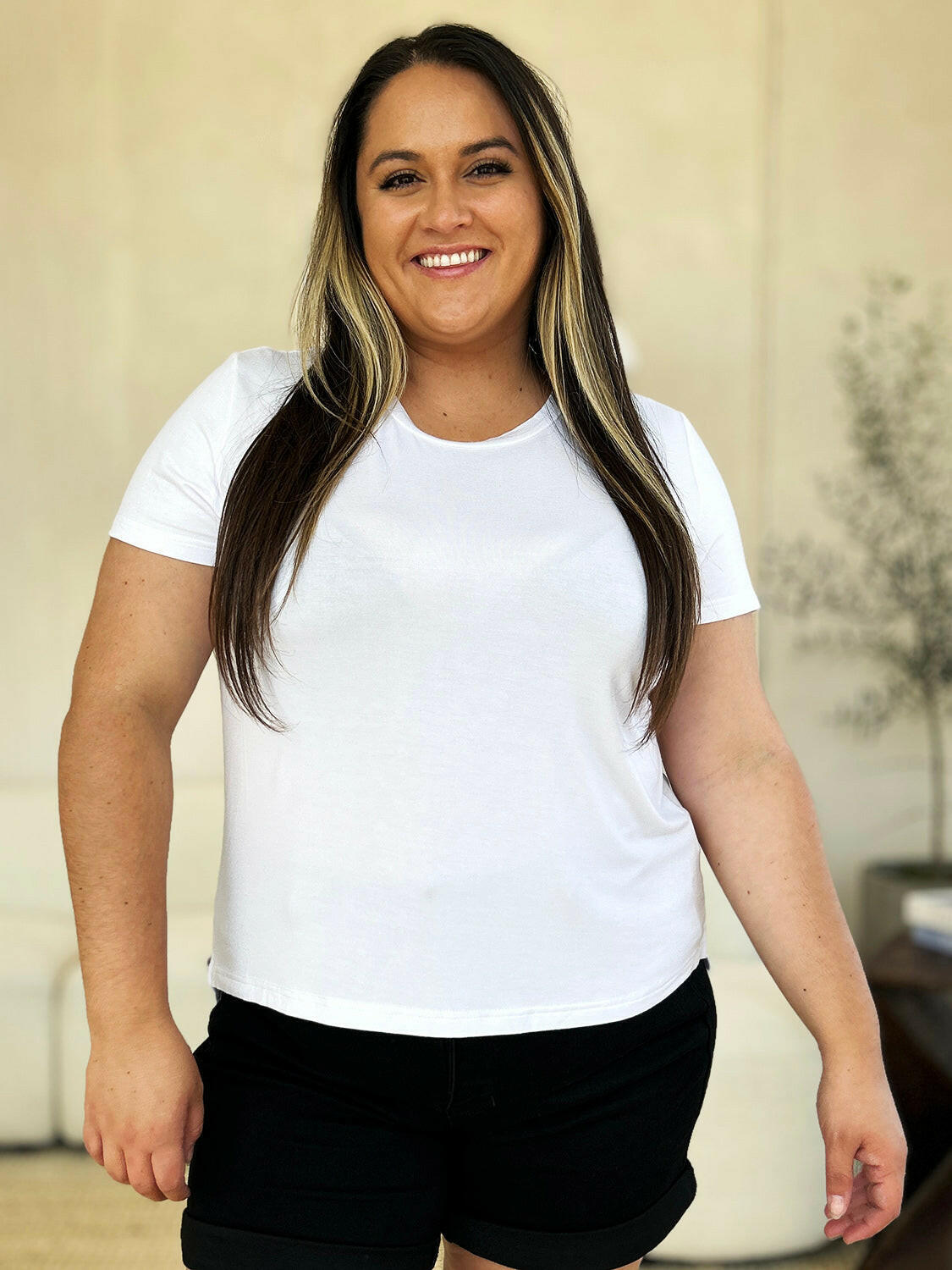 Basic Bae Full Size Round Neck Short Sleeve T-Shirt - StyleLure
