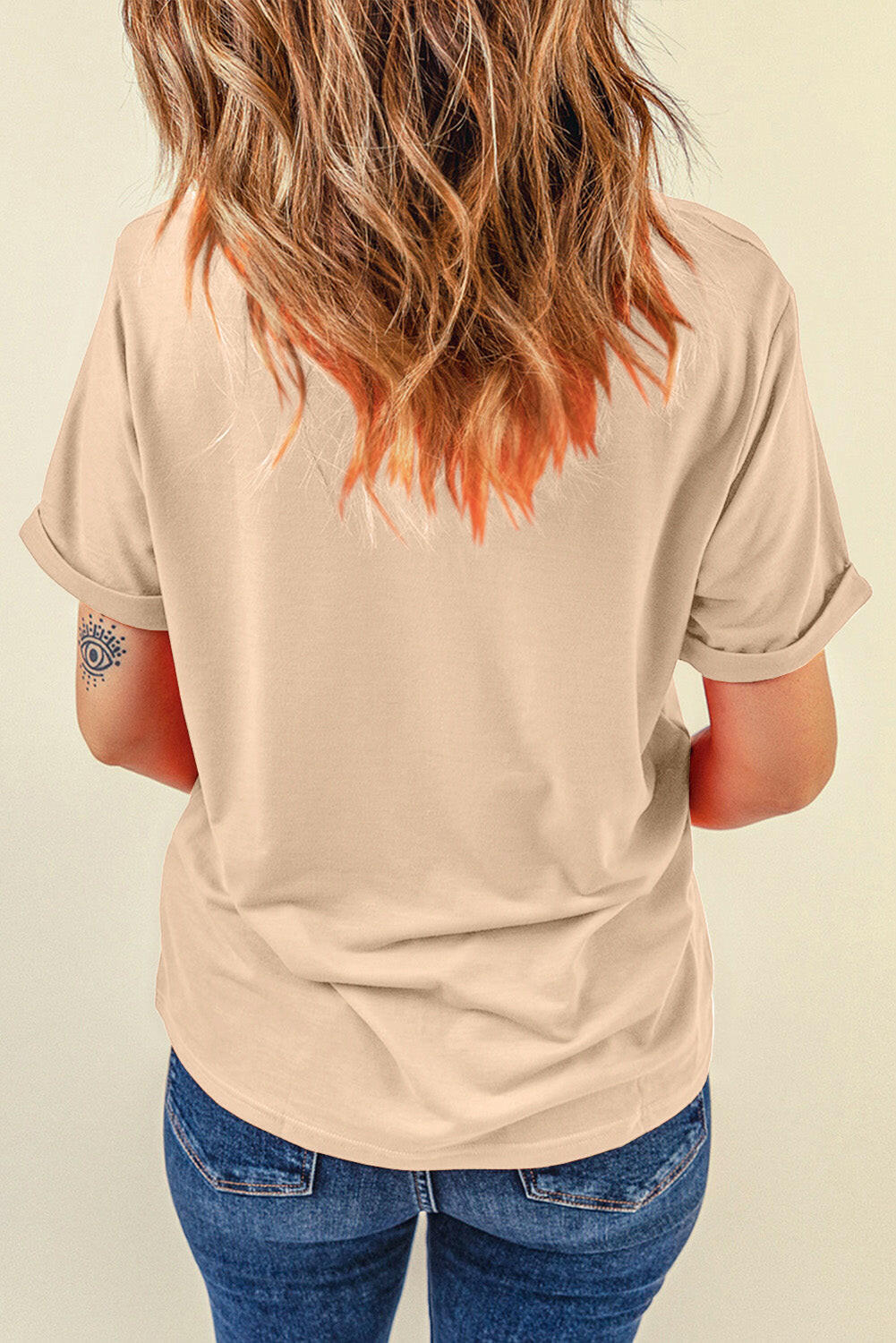 MAMA Round Neck Short Sleeve T-Shirt - StyleLure