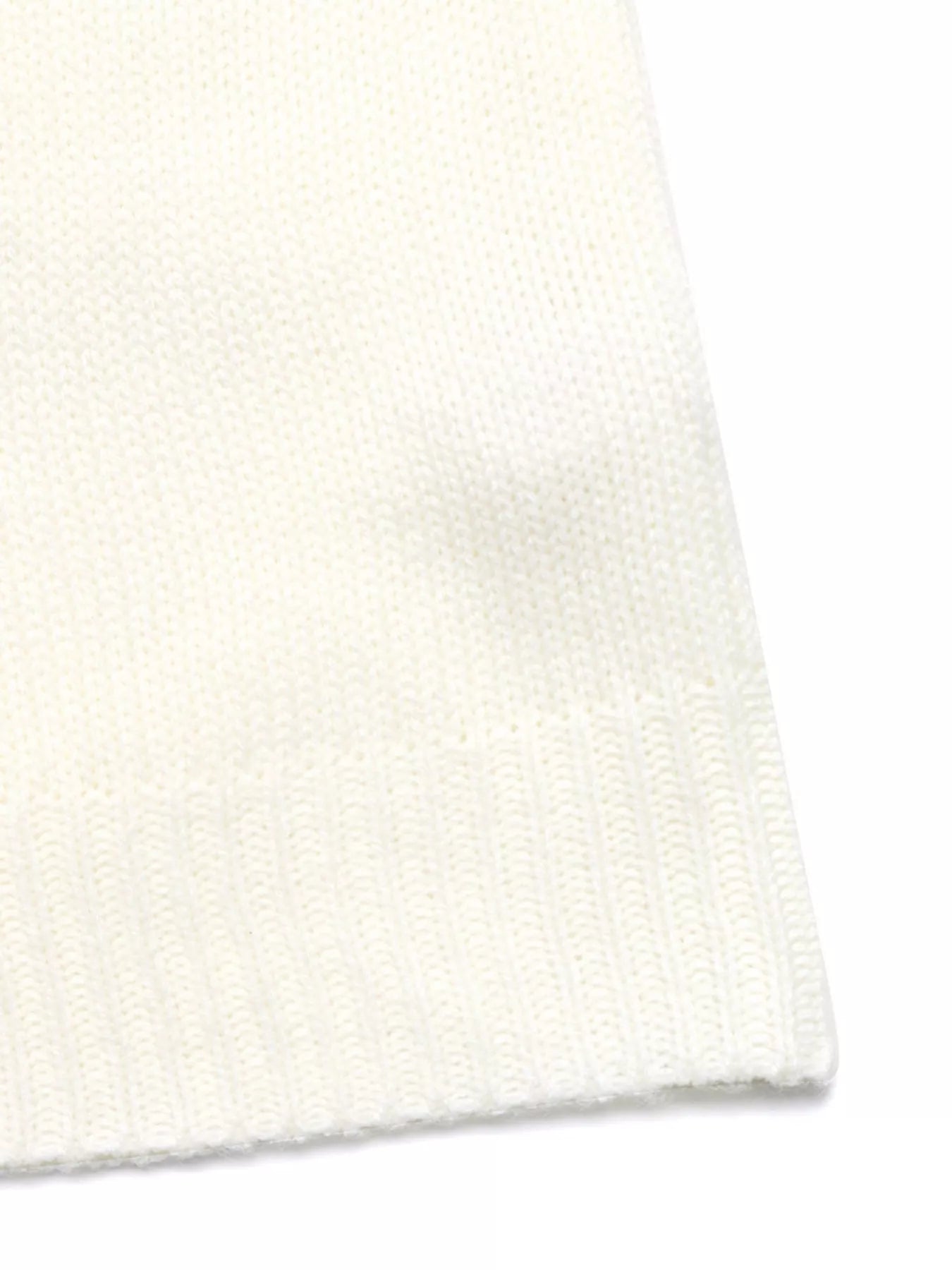 Geometric Round Neck Long Sleeve Sweater - StyleLure