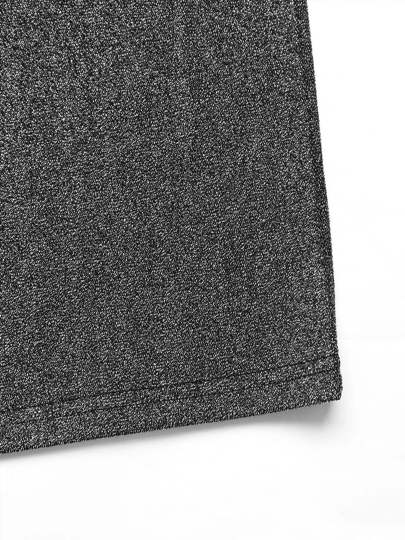 Glitter One Shoulder Long Sleeve Wide Leg Jumpsuit - StyleLure