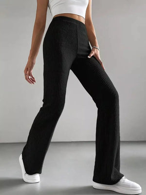 High Waist Flare Pants - StyleLure