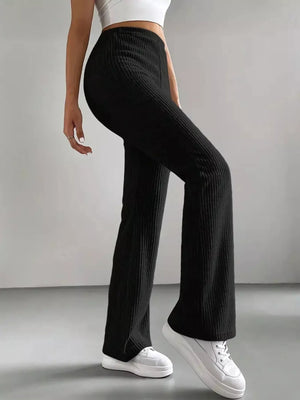 High Waist Flare Pants - StyleLure