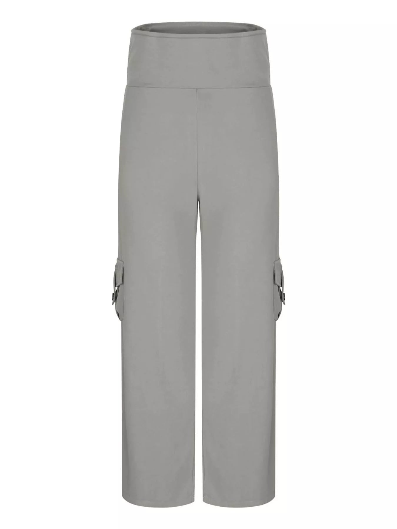 High - Waisted Yoga Pants with Pockets - StyleLure