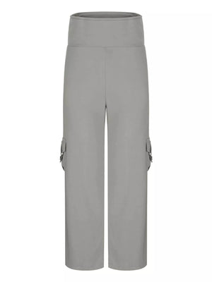 High - Waisted Yoga Pants with Pockets - StyleLure