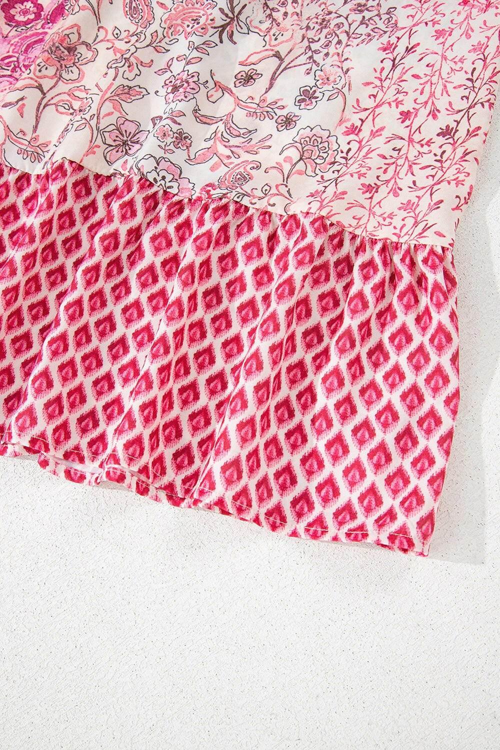 Printed Tassel Drawstring High Waist Maxi Skirt - StyleLure