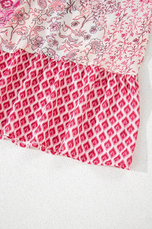 Printed Tassel Drawstring High Waist Maxi Skirt - StyleLure