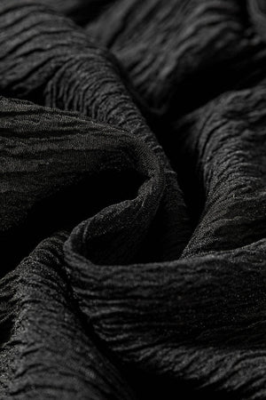 Textured Drawstring Straight Pants - StyleLure